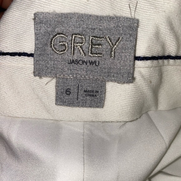 Jason Wu Cream/White Dress Pants/Trousers Capris | Women’s Size US 6 - Picture 12 of 12